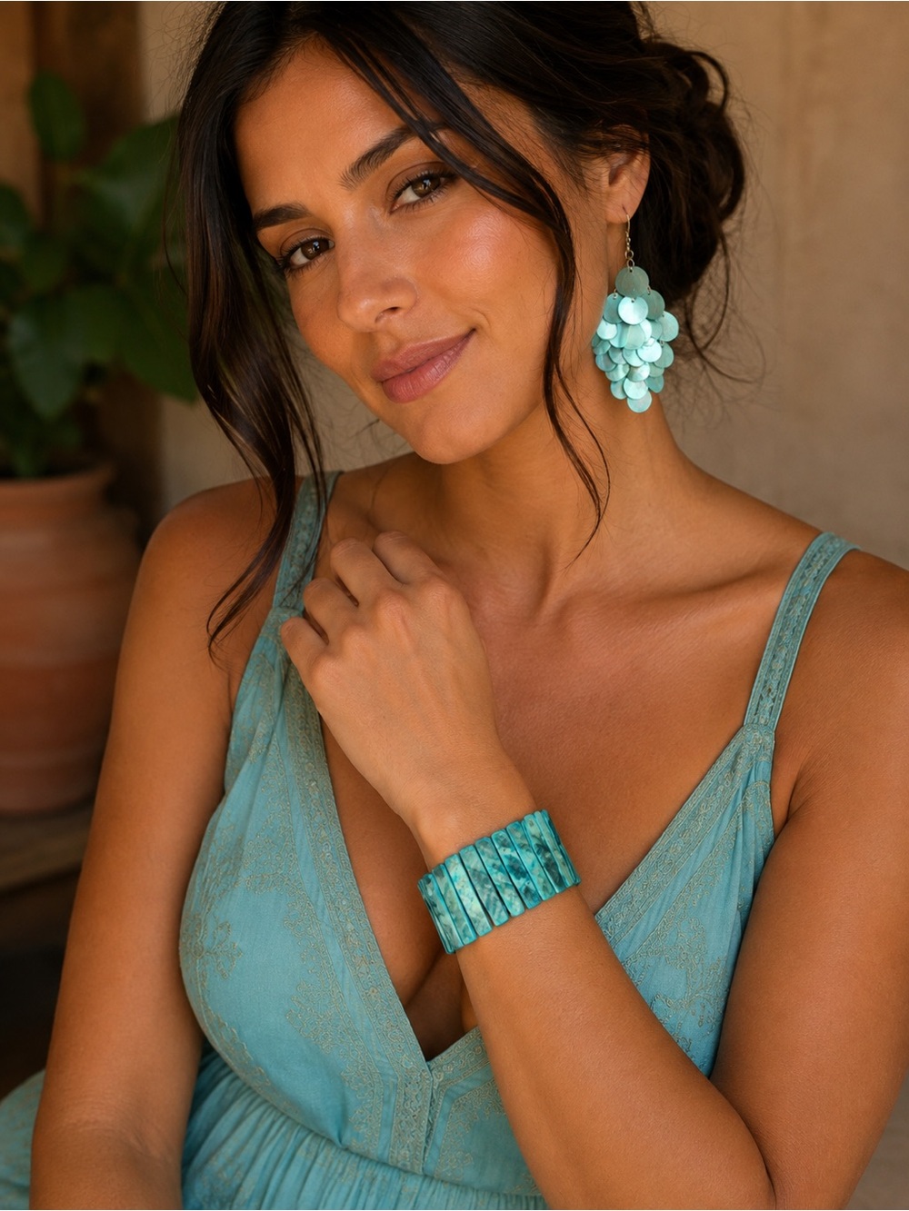 Aqua bracelet